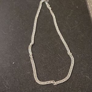 Source Unknown Silver Linked Chain Necklace